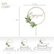 thumbnail image 2 of Cake Topper Comprometidos De Madera Rústico Con Hojas Verdes, 2 of 7