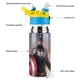 thumbnail image 3 of Capitán América Botella de Agua con Tapa Pop Top de Un Toque, Acero Inoxidable, a Prueba de Fugas, para Deportes, Botella Infantil azul 12 oz, 3 of 6