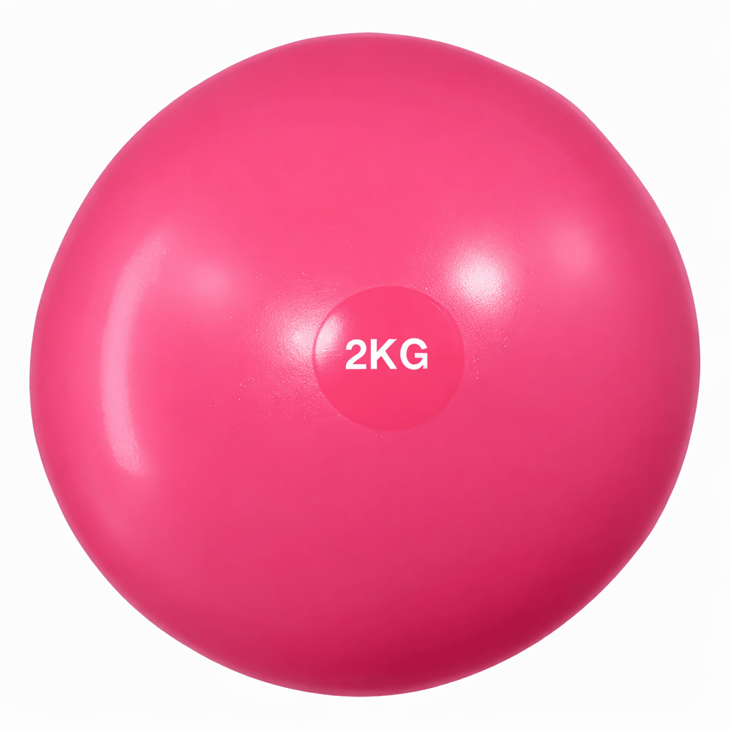 Linea Sport - Balón Medicinal De Silicona 2Kg Antideslizante Sin Rebote Crossfit