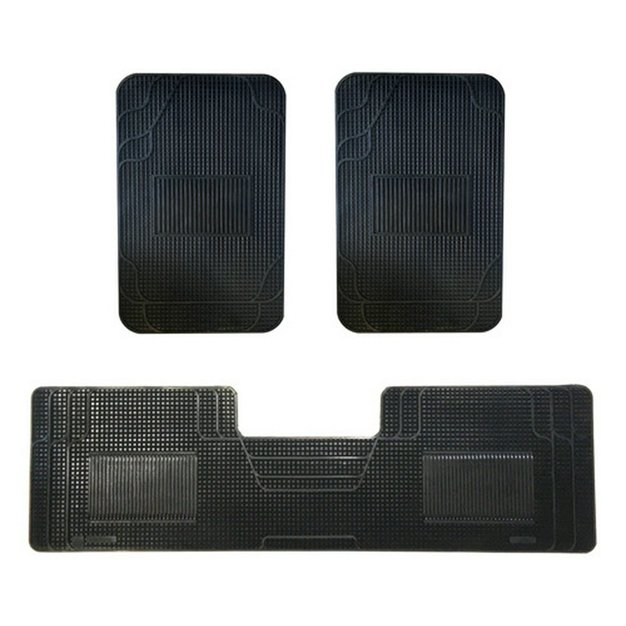 Jj Group - Piso De Goma 3 Piezas Autos Y Camionetas Grueso Alta Calidad