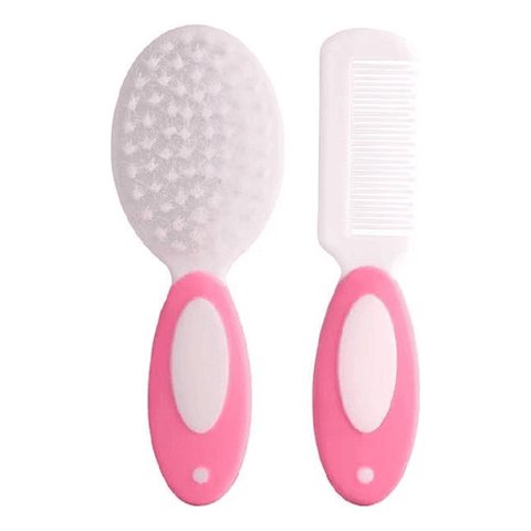 Genérico - Set 5 Kits Cepillo Peine Cerdas Suave Cabellos Bebes Lau