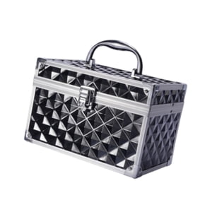 Ioensy - Caja De Almacenamiento De Belleza De Maquillaje De Maquillaje Para Suministros De Estética De Joyería Black