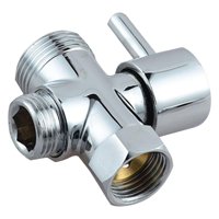 Bothyi - Adaptador En T De 3 Vías, Válvula Desviadora, Cabezal De Ducha De Latón Para Baño, Bidé, Hotel