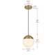 thumbnail image 3 of Lámpara Colgante Living District Eclipse Cromo Blanco Esmerilado, 3 of 9