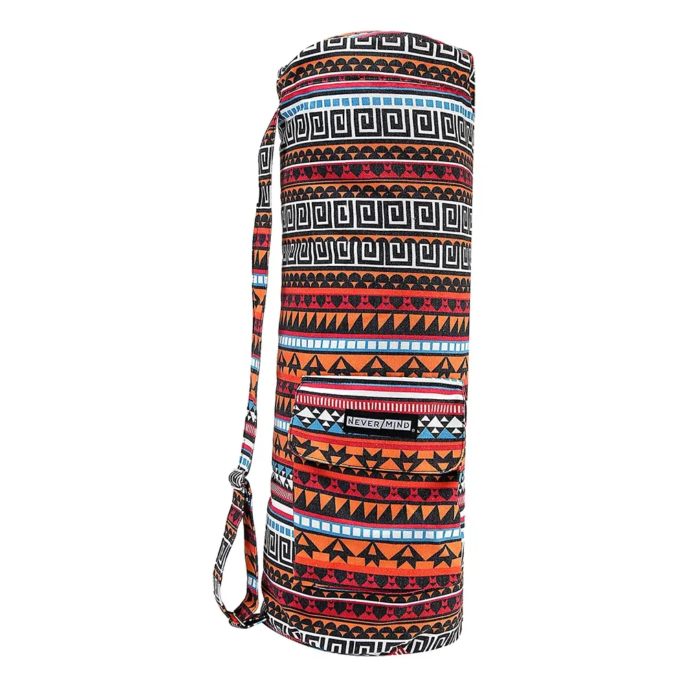 Never Mind - Bolso Mochila Para Mat De Yoga Pachamama (66x22 Cm)