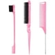 thumbnail image 2 of Set Cepillos SWEETVIEW 3 Piezas Bristle Rat Tail Edge Rosa, 2 of 3