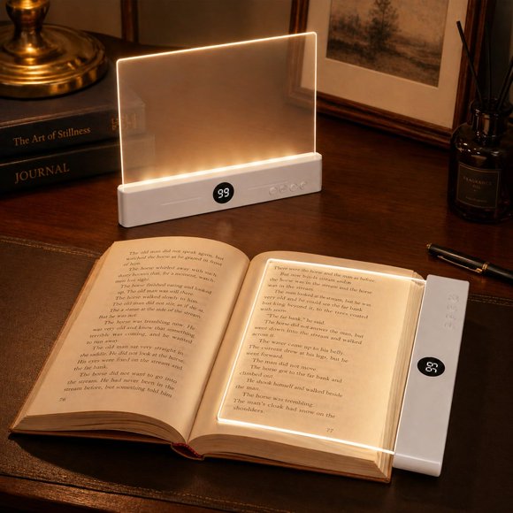 Luz de Libro XIZQEIY 30 LED 2 en 1 Blanca