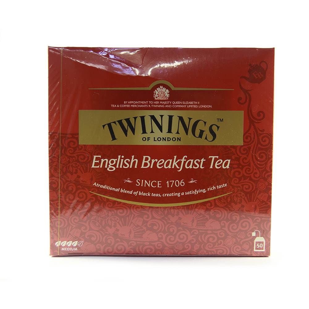 Té English Breakfast Caja 50 Un Twinings
