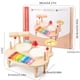 thumbnail image 2 of Hot Selling Children's Wooden Multi-functional Percussion Instrument Percussion Drumming Percussion Baby Hand Tambourine Music Educational Toy, 2 of 2