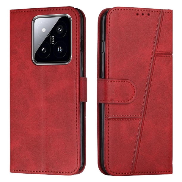Funda Flip Para Xiaomi 14 Pro – Carcasa Delgada Y Resistente A Impactos Con Soporte Para Uso Diario Y Profesional