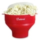 thumbnail image 1 of Popper Salbree para microondas, de silicona, plegable, color rojo, 1 of 9