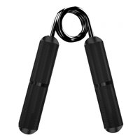 Ioensy - Antideslizante Hand Gripper Antebrazo Ejercitador Para Gimnasio En Casa Unisex Adultos Mujeres Hombres Negro 50Lb