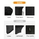 thumbnail image 2 of Mantel ajustable separo Spandex, paquete de 2 manteles ajustables negros de 8 pies, 2 of 3