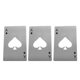 thumbnail image 2 of 3Pieces Poker Card Ace Of Spades Soda Beer Cap Botella Abridor De Acero Inoxidable, 2 of 5