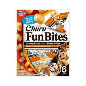 Churu - Dog Fun Bites Perro Pollo 6P 132Gr