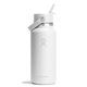 thumbnail image 1 of Botella de agua Hydro Flask 946 ml aislada y a prueba de fugas blanca, 1 of 8