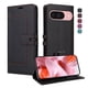 thumbnail image 4 of Premium Wallet Case for Google Pixel 9/9 Pro with Card Slots & Kickstand, Flip Cover Black, 4 of 6