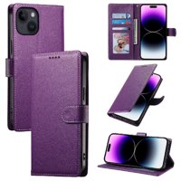 Foxdock - Funda Para Iphone 13– Cuero Premium, 3 Ranuras Para Tarjetas, Protección Contra Impactos