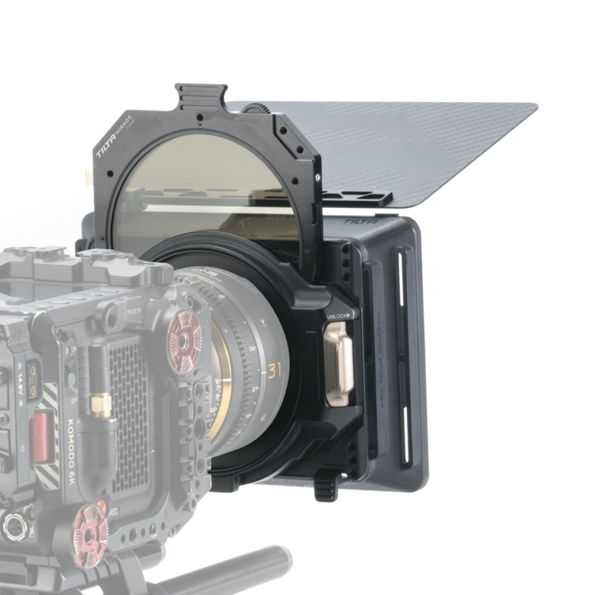 Kit Vnd Tilta Mirage De Matte Box Con Filtro Nd Variable De 95 Mm