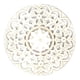 thumbnail image 2 of Cuadro Mandala Madera 50x50 Cm Blanco Beige, 2 of 2