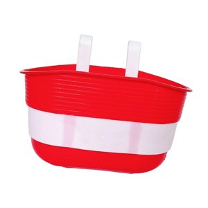 Ioensy - Cesta De Bicicleta Para Niños Cesta De Bicicleta Portátil Para Niños Para Ciclismo Camping Montar En Rojo