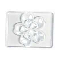 Bothyi - Paleta De Mezcla De Bandeja De Pintura Con 10 Ranuras Para Suministros De Pintura Al Óleo Acrílica 21,5 Cm X 16,4 Cm