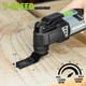 thumbnail image 3 of Kit multiherramienta oscilante WORKPRO de 3.0 amperios con cable, 17 piezas, 3 of 7