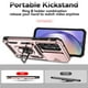thumbnail image 3 of Estuche GANGXUN para Samsung Galaxy A55 5G, soporte giratorio 360°, estilo mecánico y magnético, 3 of 5