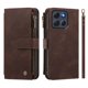 thumbnail image 2 of Funda Billetera Motorola Moto G86 con Cremallera y Soporte, Marrón, 2 of 6