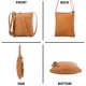 thumbnail image 4 of Bolsos cruzados para mujer, bolsos de viaje medianos de cuero, bolsos cruzados para mujer, 4 of 6