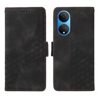 Carcasa Foxdock Honor X7 4G De Cuero Pu, Diseño Acolchado Clásico, Protección Contra Caídas Y Rayones