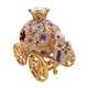 thumbnail image 5 of Joyero Con Forma De Carruaje De Conejo, Bonito Joyero Para Guardar Anillos, Pendientes Y Dijes, Color Morado, 5 of 5