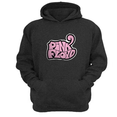Polerón Canguro Pink Floyd Gris Oscuro Talla S Unisex
