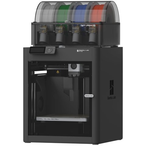 Impresora 3D Bambulab P1S Combo Multicolor De Impresión Rápida