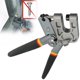 thumbnail image 4 of Pinzas engarzadoras QuHang de acero con alto contenido de carbono de 10 pulgadas, 4 of 7
