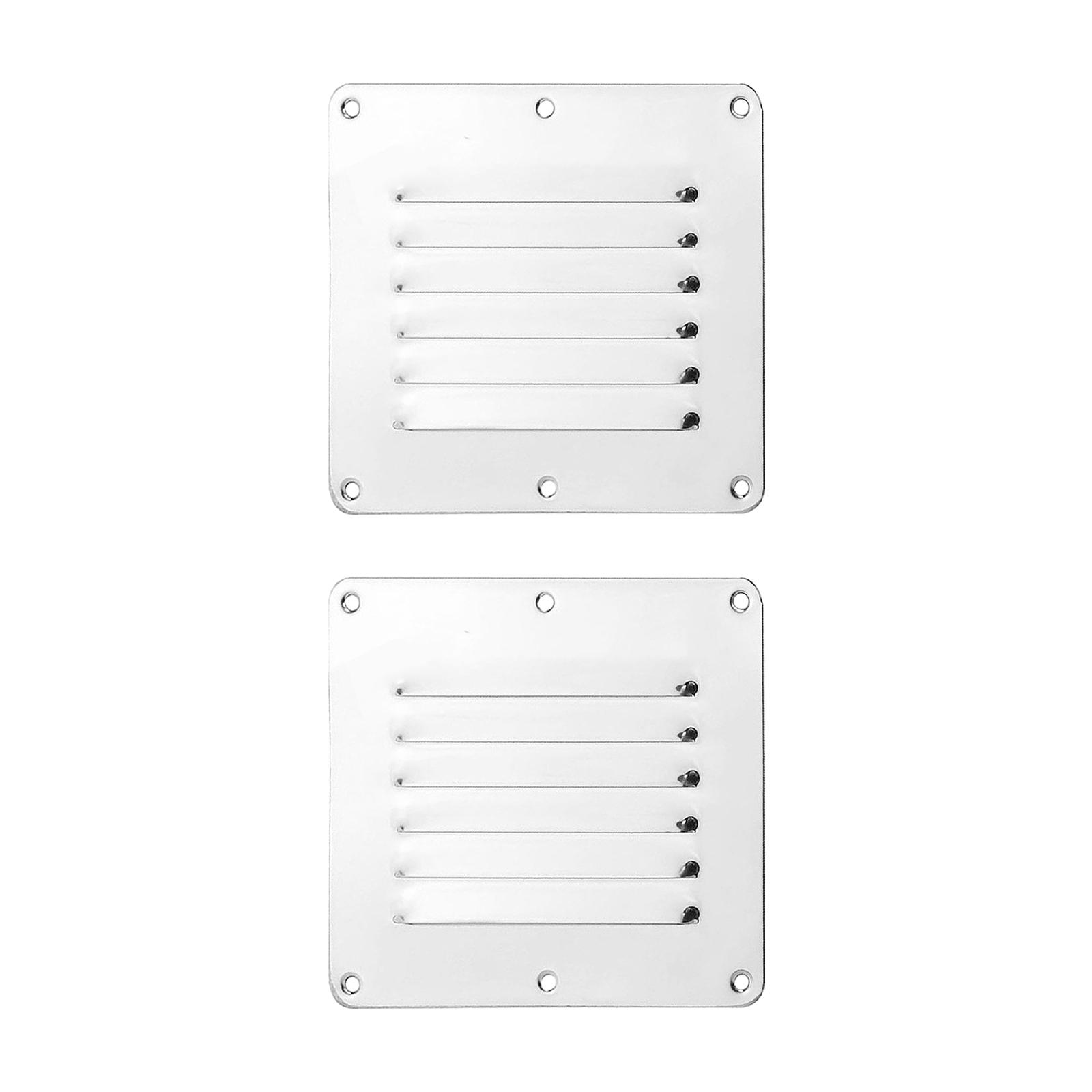 Magideal - Rejilla De Ventilación Para Barco, Rejilla De Ventilación, Cubierta De Rejilla De Ventilación Para Casa Flotante Para Yate, Barcaza, Barcos, Pared, 2
