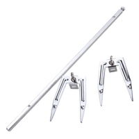 Ioensy - Tenedor De Pollo A La Parrilla, Piezas De Repuesto, Tenedor De Parrilla Para Hornear, Acampar Al Aire Libre