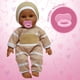 thumbnail image 3 of Muñeca The New York Doll Collection, cuerpo suave, 28 cm, color beige, 3 of 8
