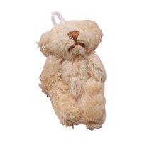 Magideal - Casa De Muñecas Oso Muñeca De Peluche En Miniatura Escala 1/12 Cafés Juguetes De Adorno Para Niños Osos Pequeños Muñeca Niñas Niño Casa De Muñecas Oso Caqui