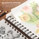 thumbnail image 4 of Cuaderno de bocetos Shuttle Art, 9 x 12 pulgadas, 220 hojas, paquete de 2, 4 of 8