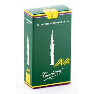 Cajas De Cañas Saxo Soprano Java Nº3.0 Sr303 Vandoren