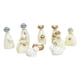 thumbnail image 5 of 10 Piezas Belén de Navidad Set de Figuras Del Nacimiento Escultura Artística Adorno para Estantería de Resina con Fina Artesanía Adecuado para Oficin Multi, 5 of 5