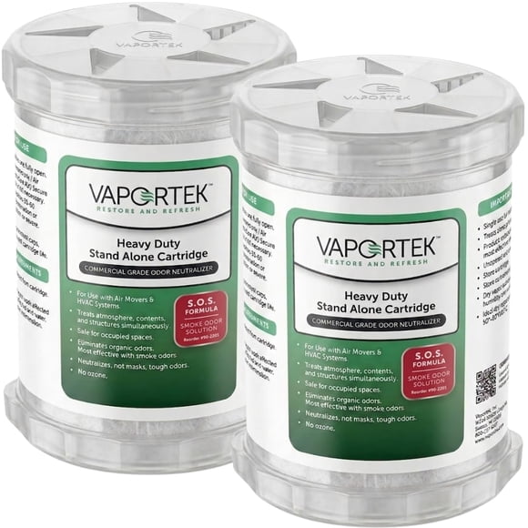Desodorante de Área Vaportek HDSA 2.0 2 pzas Eliminador de Olores de Humo