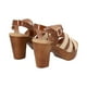 thumbnail image 5 of Sandalia Mujer Beige Jose Police, 5 of 5