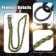 thumbnail image 3 of 2 cordones de paracord resistentes para insignias de identificación, cordón trenzado militar táctico con bandera de EE. UU., 3 of 5