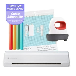 Silhouette Cameo 5 White + Estampadora Mini Heat Press