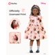 thumbnail image 4 of Vestido Disney Moana 3T de Manga Larga Coral con Estampado Floral, 4 of 7