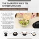 thumbnail image 3 of Trituradora de pollo Prepmate, resistente y duradera, sin BPA, 3 of 7