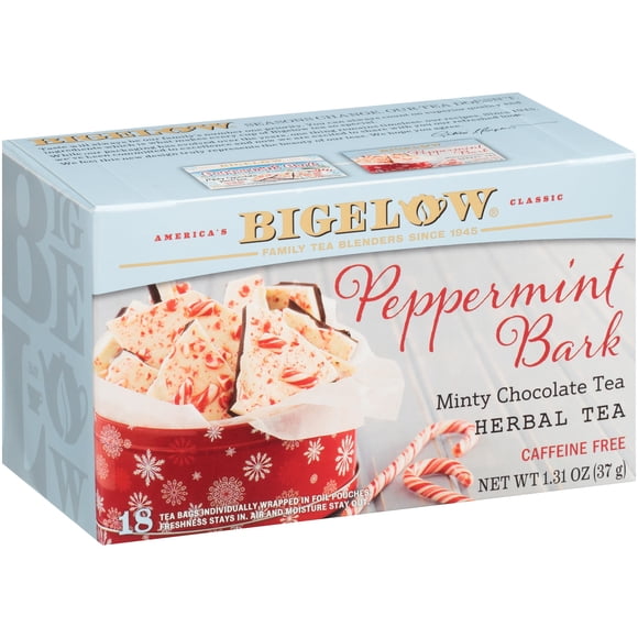 Tea Bigelow con corteza de menta a base de hierbas sin cafeína, 108 bolsas