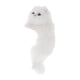 thumbnail image 1 of Lindo Felpa Gato Arte Escritorio Juguetes Simulación Gato Figura Estatua Artesanía Blanco Derecho, 1 of 5